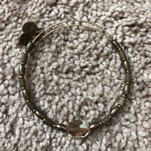 Alex and Ani gold tone bracelet